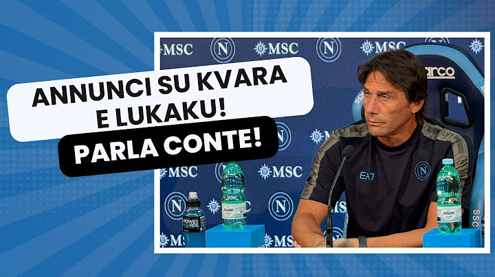 CONTE PARLA IN CONFERENZA | Arriva l'atteso ANNUNCIO sulle condizioni di KVARATSKHELIA!