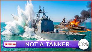 IRGCN Fast Boats Move on Oil Tanker in Gulf of Oman - USS Cole Had Other Plans Ready