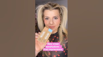 First impressions of the Gwen Stephanie cream eyeshadows #gxvebeauty #makeuptutorial  #makeupvideo