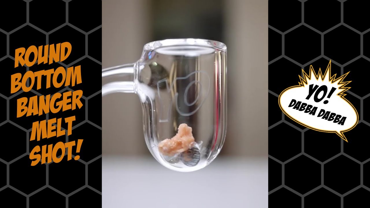 Quartz Round Bottom Banger Dab Meltshot