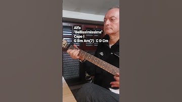 Thumbnail of Alfa "Bellissimissima" #tutorial #chords #free #accordi #lessons #accompagnamento #fingerstyle