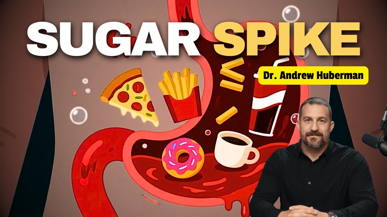 Dr. Andrew Huberman: The Fiber Hack to Stop Sugar Spikes