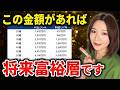 【人生が変わる資産額】資産1億円で起きる3つの変化と実質富裕層ラインの年代別資産額をまとめました