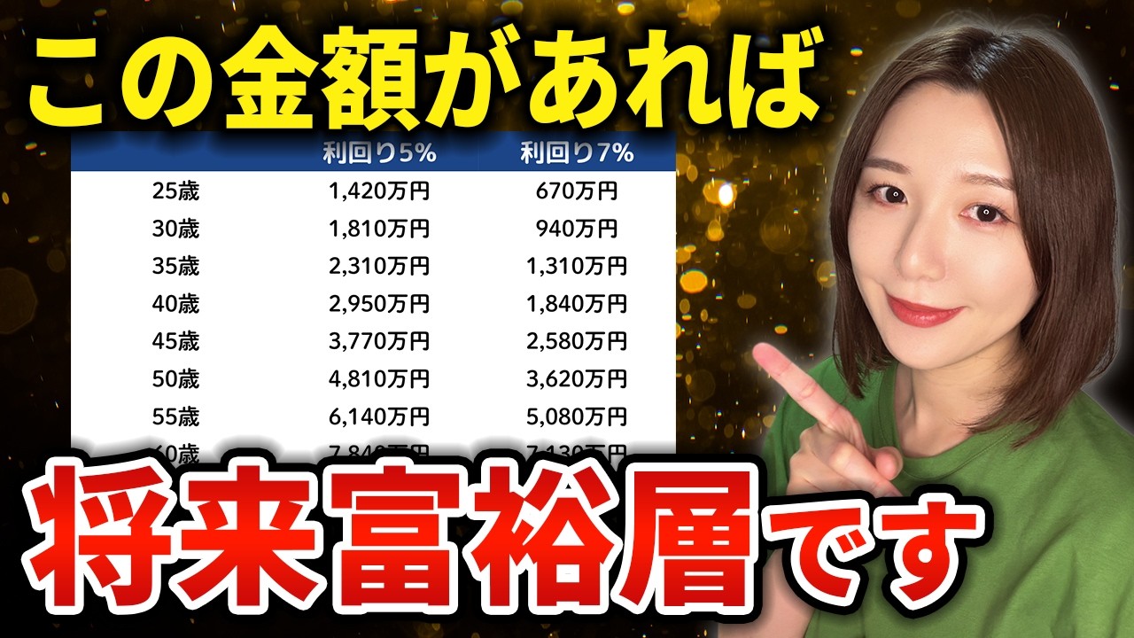 【人生が変わる資産額】資産1億円で起きる3つの変化と実質富裕層ラインの年代別資産額をまとめました