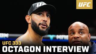 Full Dominick Reyes Octagon Interview | UFC 333 Update
