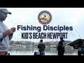 Fishing disciples at kids  beach