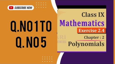 Class 9 chapter 2 Exercise 2.4 Q. No 1 to Q. No 5 #viral video 