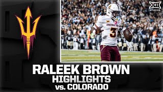 Raleek Brown Highlights vs. Colorado | 2025 Big 12 Football