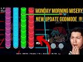 Going GODMODE on Monday Morning Misery New UPDATE ! - Roblox FNF