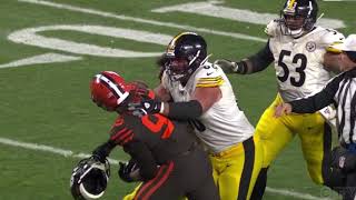 Steelers Vs Browns Fight Myles Garrett Hits Mason Rudolph Nfl
