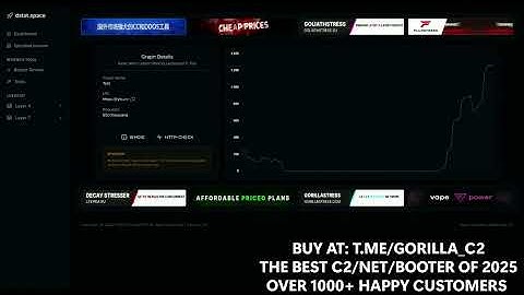 Gorilla C2/BOTNET L4 SHOWCASE | BEST BOTNET | BUY IP STRESS | BUY DDOS | BEST BYPASS | C2 DDOS
