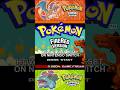 Pokemon Fire Red and Leaf Green How To Soft Reset On Nintendo Switch #pokemon #firered #leafgreen