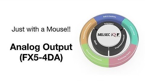 (4) Simple and easy!! Analog output (FX5-4DA) [Parameter version 4/7]