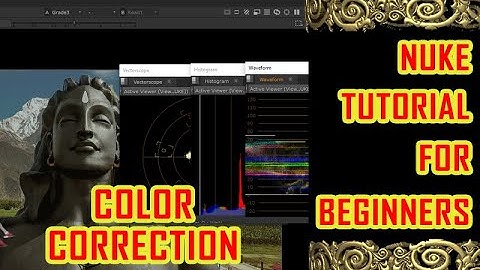 colour correction in nuke | new scope in nuke | color grading in nuke | nuke tutorial |