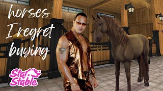 horses i regret buying - star stable
