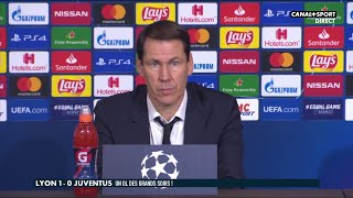 OL/Juventus - La réaction de R.Garcia
