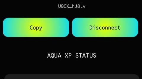 Aqua protocol latest update: how to claim your aquaxp now to TON wallet.
