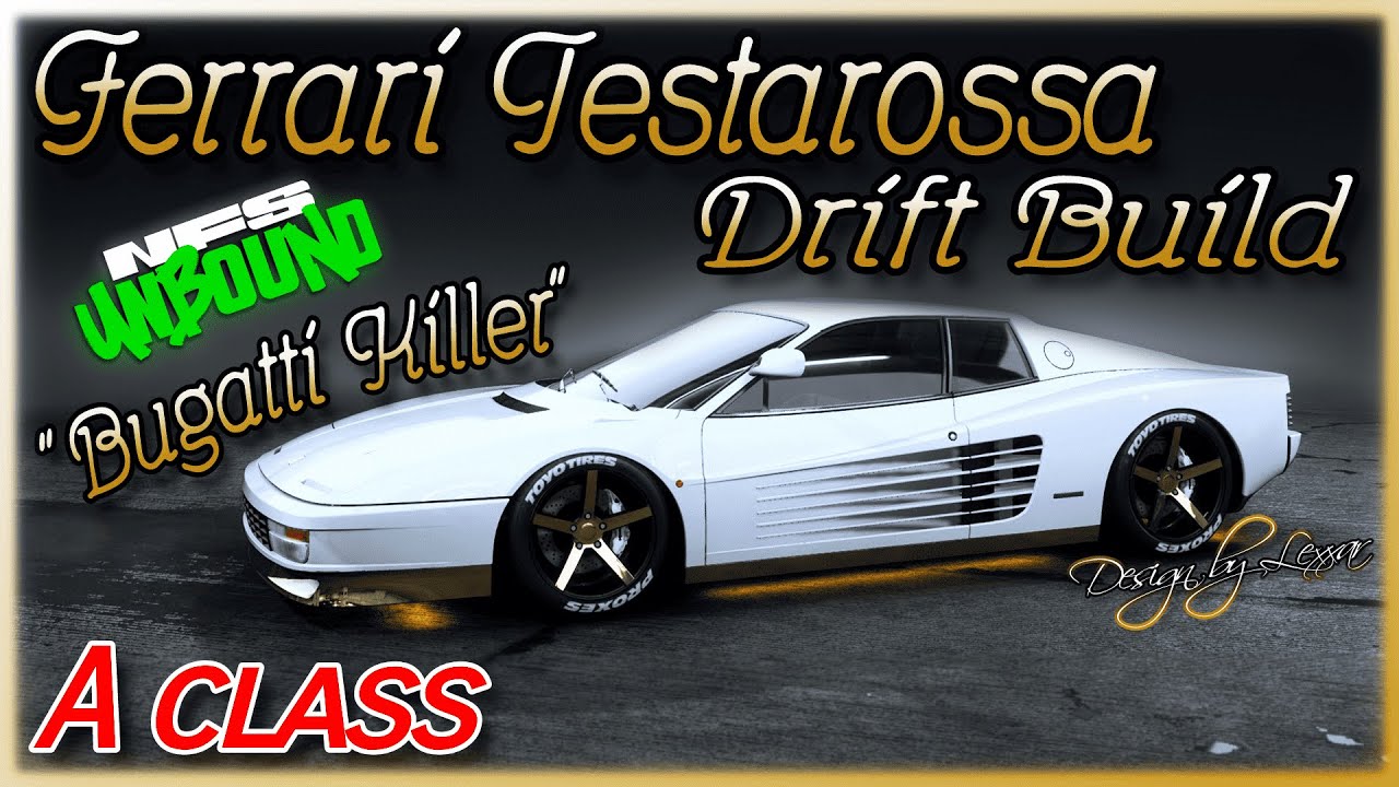 Vol#2 (A Class) Drift Testarossa FT: SLIDEQT - Bugatti KILLER - 5K Sub ...