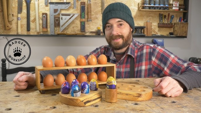 How to make a wooden egg holder - The Vanderveen House