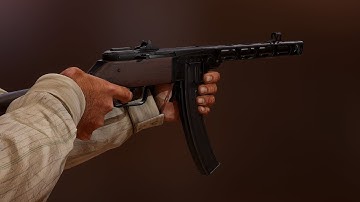 PPSh-41 Animations