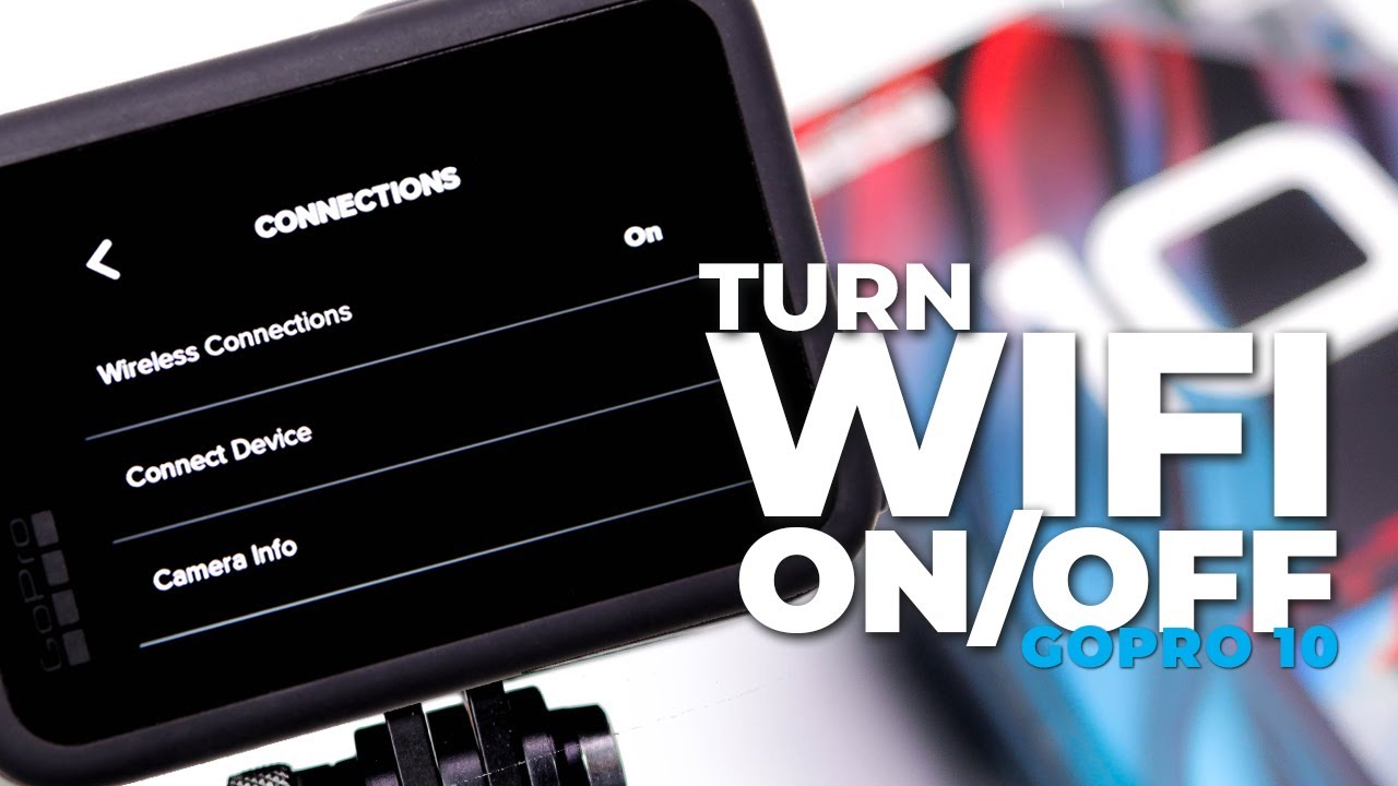 How To Turn Wifi On/Off on Your New GoPro Hero 10 Black • WORKS! • Fastest  Tutorial • 2023 - YouTube
