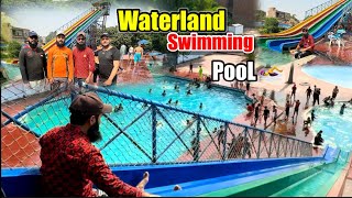 Famouse Waterland swimming pool vlogs || Waterland swimming pool || swimming pool viral vlog with F