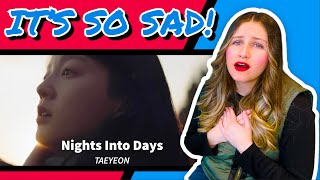 TAEYEON - 혼자서 걸어요(Nights Into Days) (Prod. by 나얼) MV Reaction