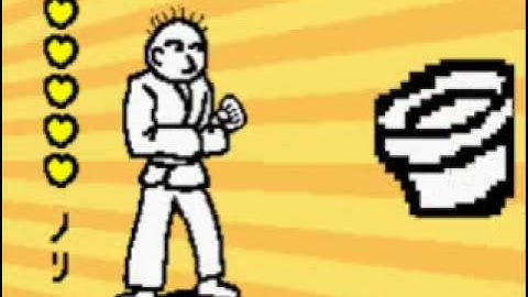 Rhythm Tengoku (Heaven) GBA 1 - 1 Karate Man (Joe)
