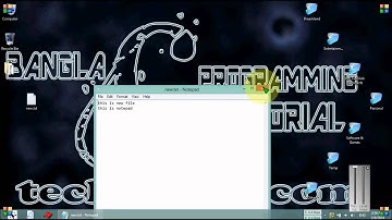 Bangla C programming tutorial  112  File Management ( Intro )