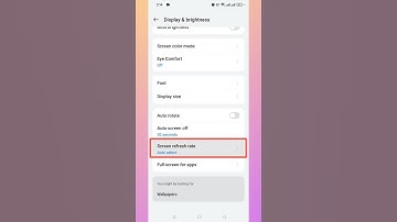 Show Screen Refresh Rate On Any Android Phone | screen refresh rate kaise on kare #shorts