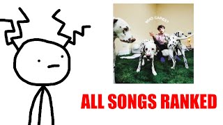 EVERY REX ORANGE COUNTY SONG RANKED