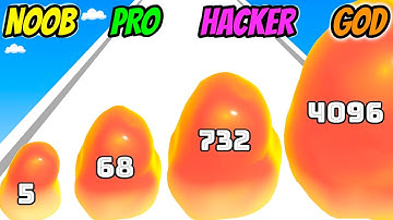 NOOB vs PRO vs HACKER vs GOD - Jelly Raid