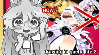 I bet you can't draw anything good  with gacha 😳