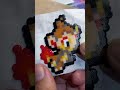 Chimchar perler beqd peel #perlerbead #chimchar #pokemon