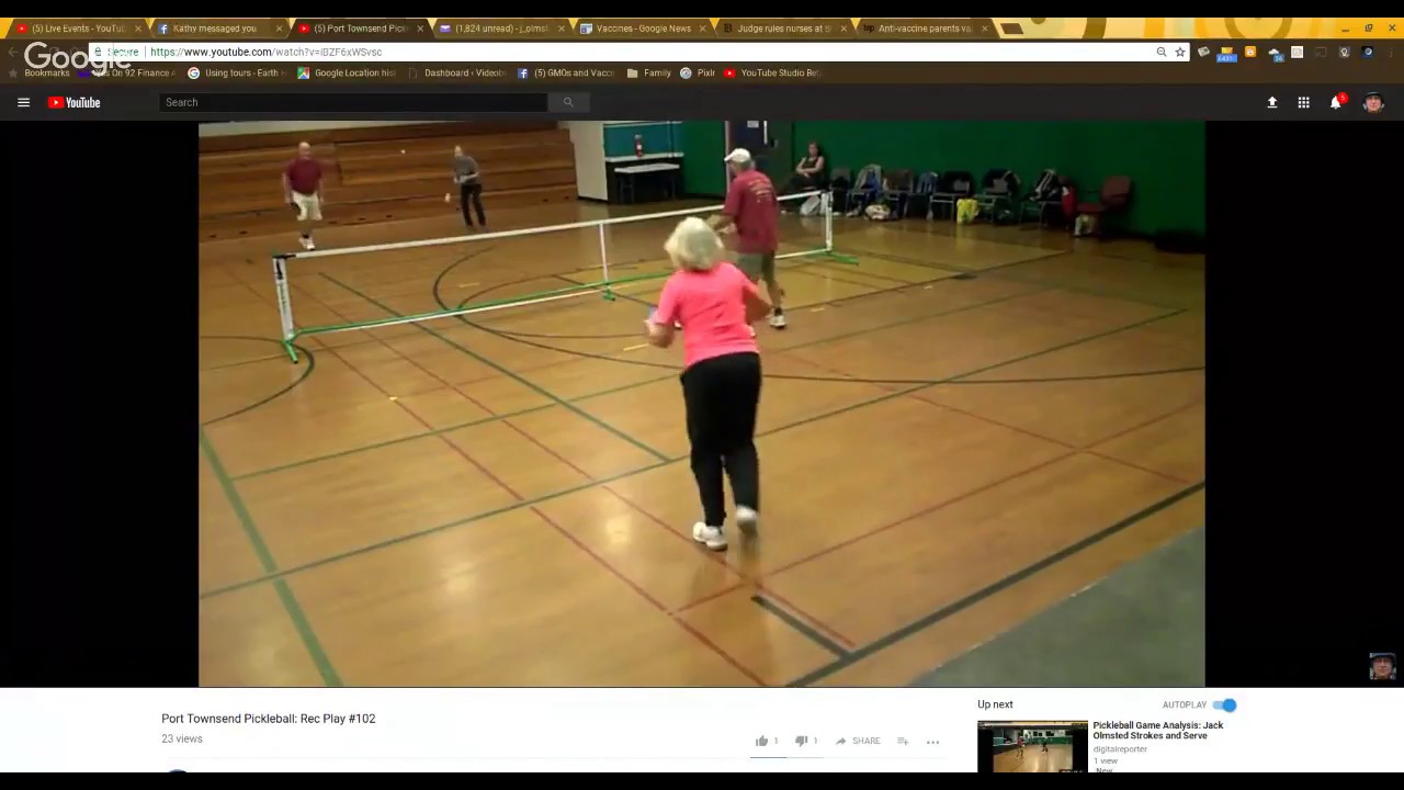 Pickleball Game Analysis With Jeannie Ramsey YouTube