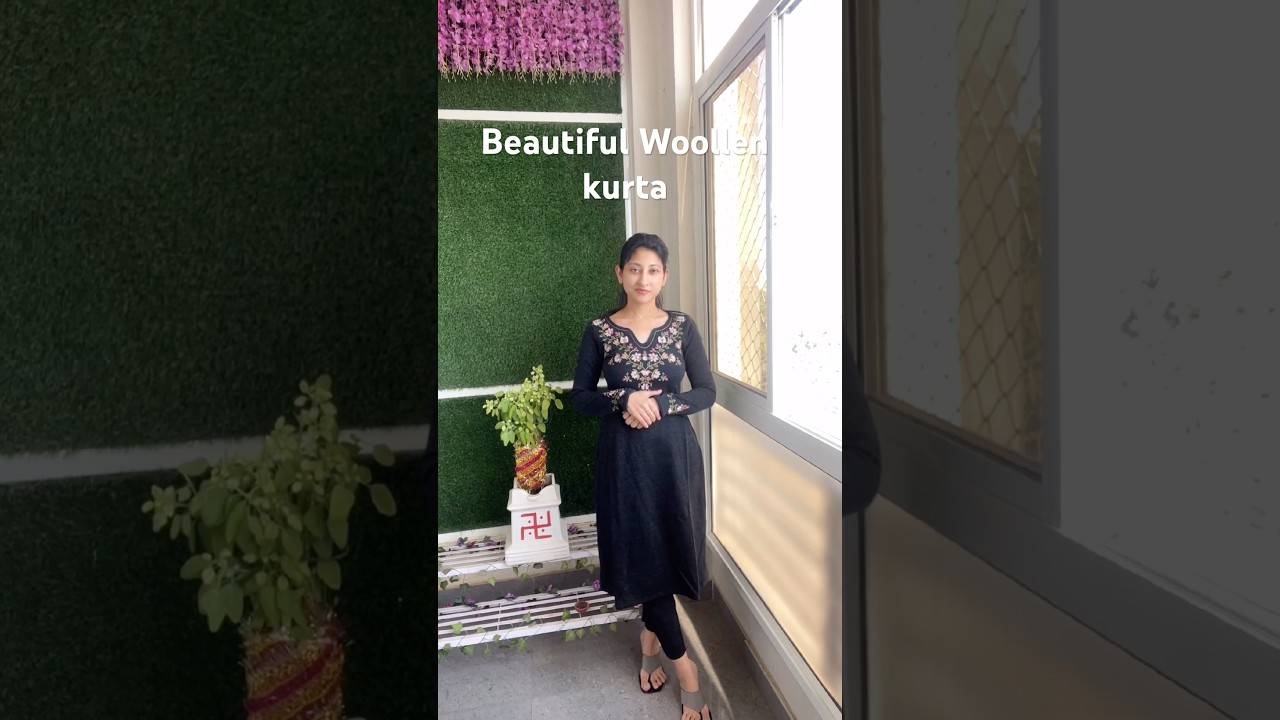 Winterhaul #myntrahaul #wollensuit #acylic #winteroutfits #winterkurti #wforwoman #kurta #officewear