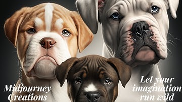 Midjourney AI! AI Generated Images AI Tool! Amazing! AI Generated Dogs! Cute and Fun! Check it out!