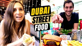 8 DUBAI STREET FOODS - BEST DUBAI STREET FOOD TOUR in OLD DUBAI | TRYING EMIRATI FOOD in DUBAI, UAE screenshot 3