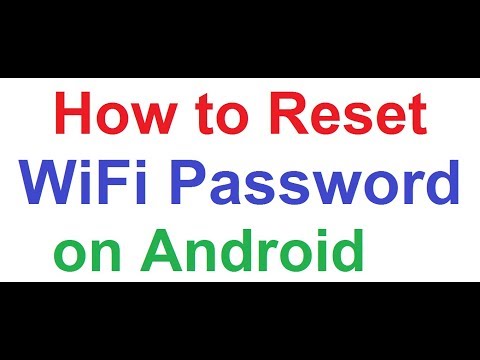 How to Reset/Recover WiFi Password with Android Smartphone, Login any WLAN Network Without Password!