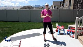 Pop Squats / Lateral Step out squat