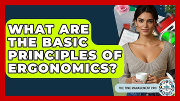 What Are The Basic Principles Of Ergonomics? - The Time Management Pro