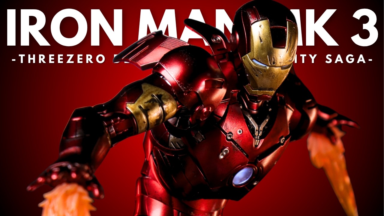 STARTING AN IRON MAN COLLECTION | Threezero DLX Iron Man Mark 3