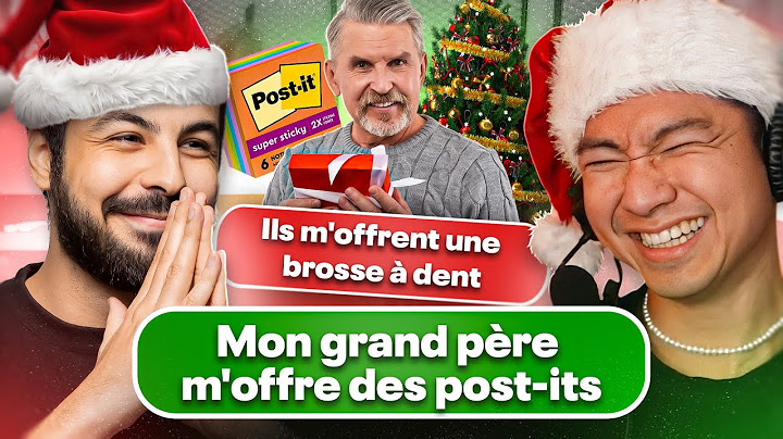 ON RÉAGIT À VOS PIRES CADEAUX DE NOËL #2 ft  SAMY