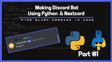 Python: Making a Discord bot (Part 1: Setup) ( Making Slash Ping Commands ) Nextcord