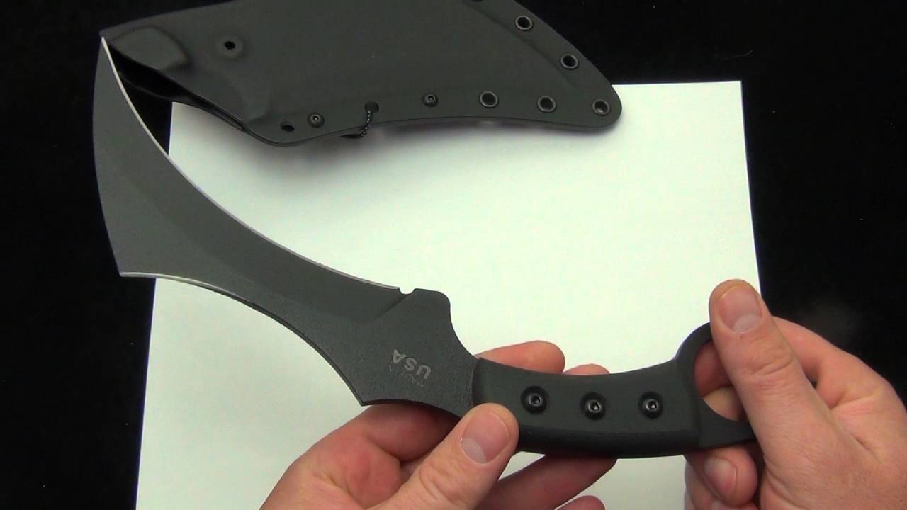 Tops Knives TAC Karambit YouTube