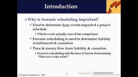 Construction Scheduling: Choosing a Method