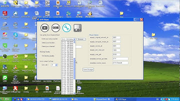 The software intrduction of USB DVB-T /ATSC / DTMB TX (modulator ) transmitter dongle