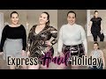 EXPRESS Holiday Glam Try-On Haul | Sarah Rae Vargas