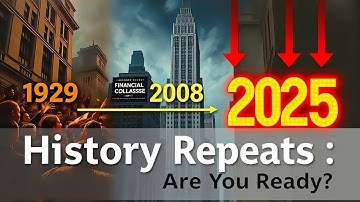 History Repeats Itself. 1929, 2008… Now All Signs Point To 2025. Are You Ready