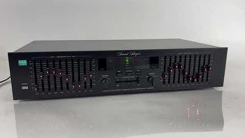 ADC Sound Shaper Stereo Frequency Equalizer Spatial Expander Model: SS-117EX